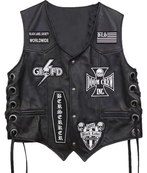 Black Label Society Vest