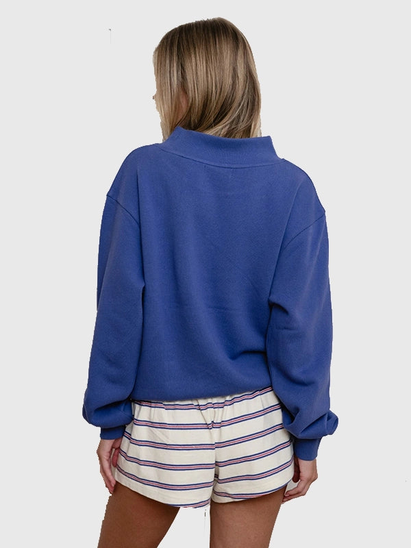 Coastal Collection 2026 Americana Sweatshirt with Stripes Parke
