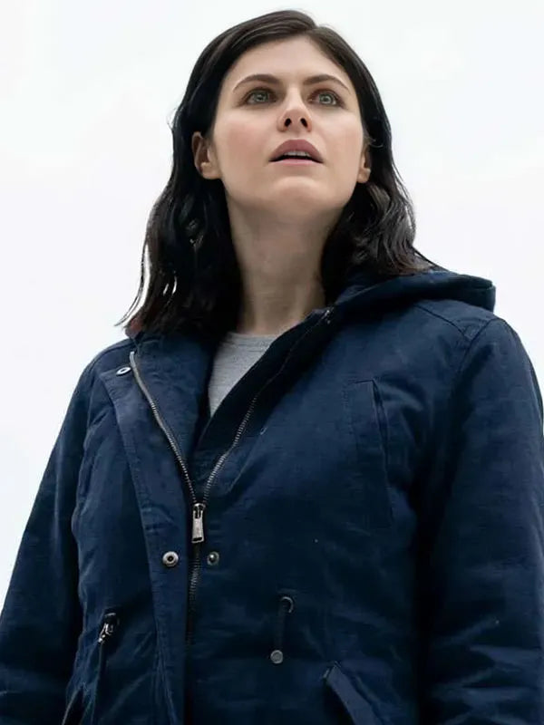 Couples Weekend 2026 Alexandra Daddario Hooded Jacket