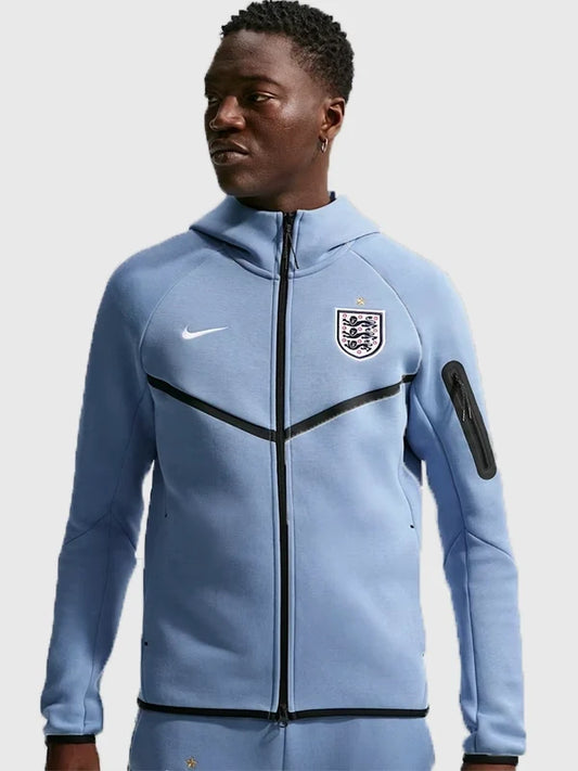 England Blue Winrunner Nike Tech Fleece Unisex Hoodie 2026