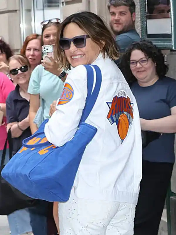 Knicks Parade 2026 Mariska Hargitay Jacket