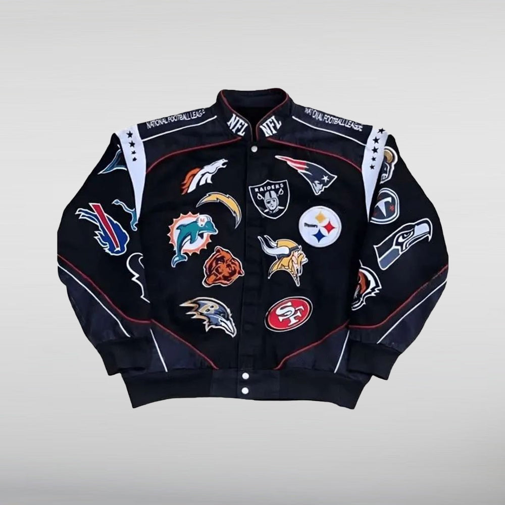 Buy NFL Jacket with All Team Logos - Mens - TheBuyerInn
