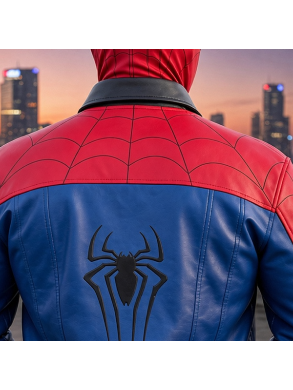Spider Man Leather Jacket