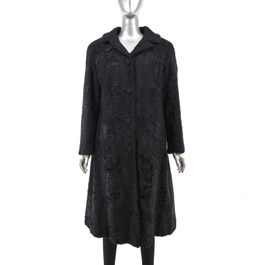 Women's Persian Lamb Fur Coat - Luxurious Winter Outerwear | Thebuyerinn