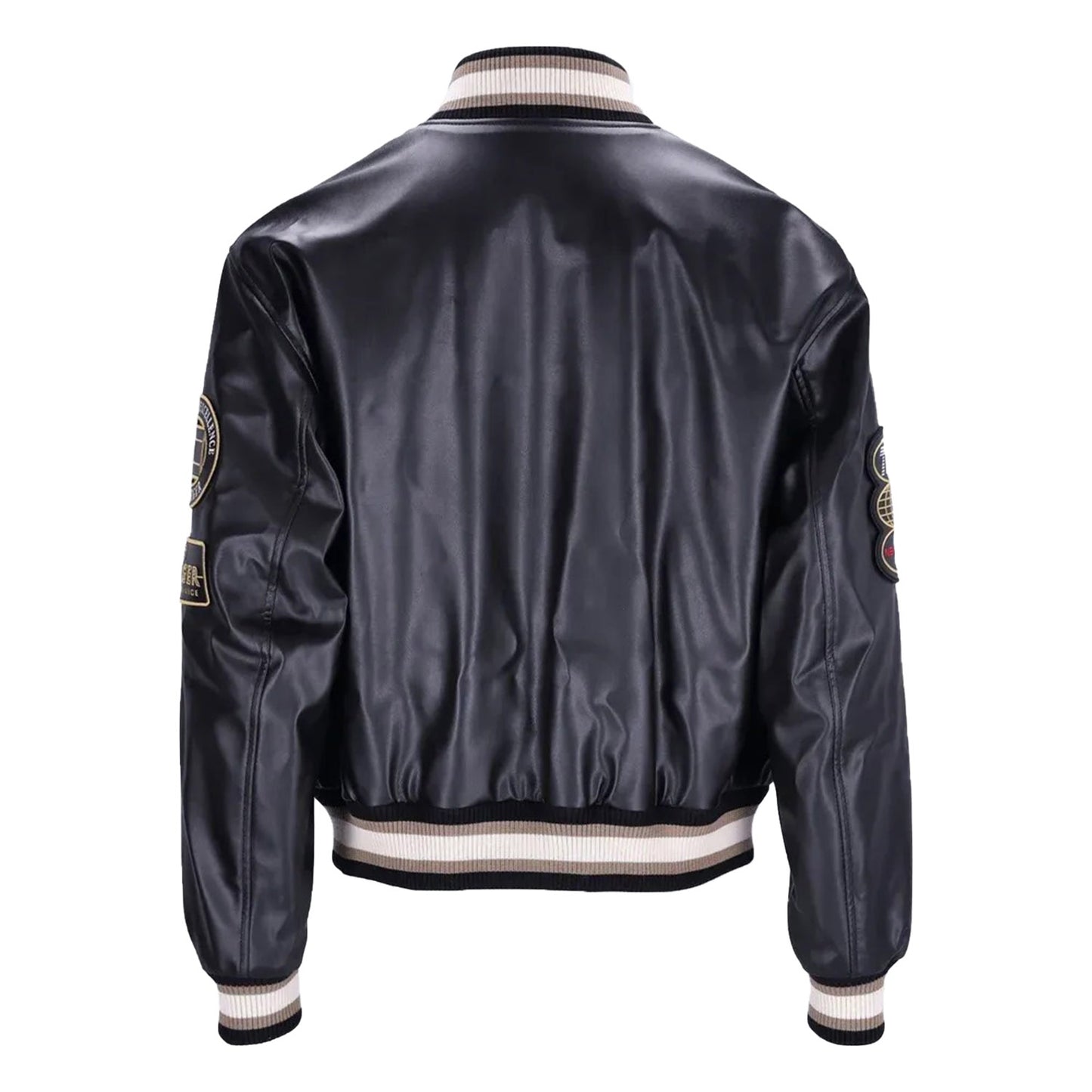Tommy Hilfiger F1 Movie Racing Black Bomber Varsity Jacket