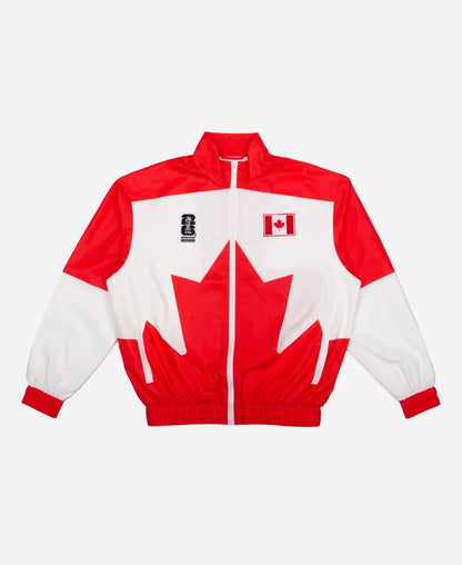 2026 FIFA World Cup Team Canada Nylon Windbreaker Jacket
