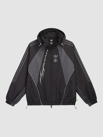 2026 Hellstar x adidas Unisex Hooded Zip Up Jacket