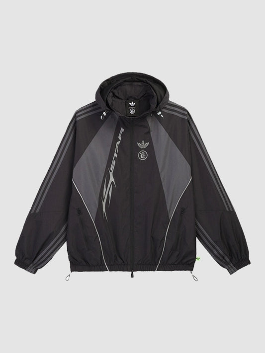 2026 Hellstar x adidas Unisex Hooded Zip Up Jacket
