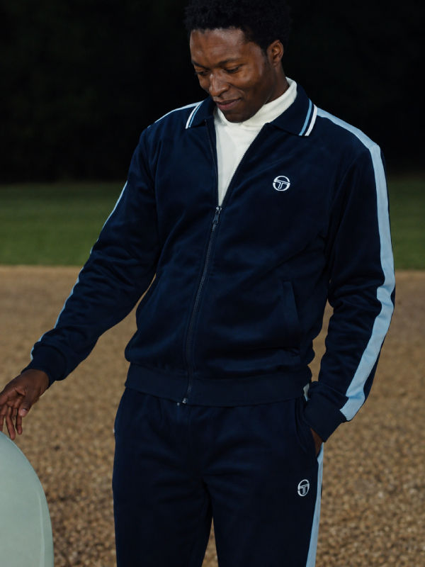 2026 The Gentlemen S02 TV Series Benjamin Clementine Velour Track Jacket