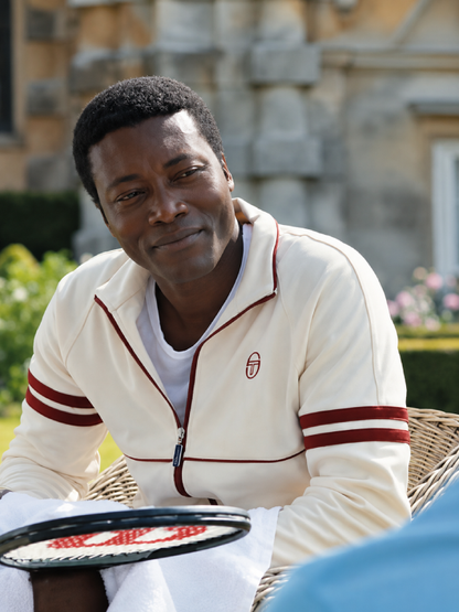 2026 The Gentlemen TV Series Benjamin Clementine White Track Jacket
