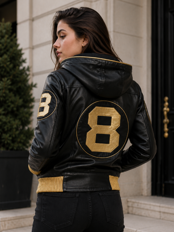 8 Ball Racing Leather Jacket