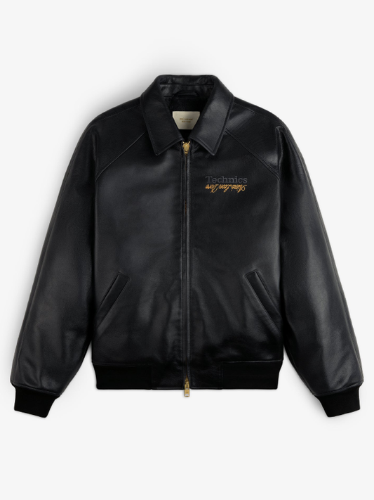ALD Technics Varsity Leather Jacket