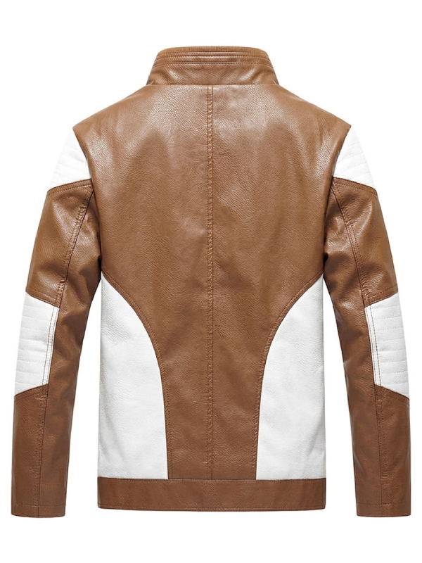 ANSZKTN Trend Plus Classic Motorcycle Jacket