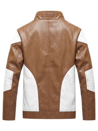 ANSZKTN Trend Plus Classic Motorcycle Jacket