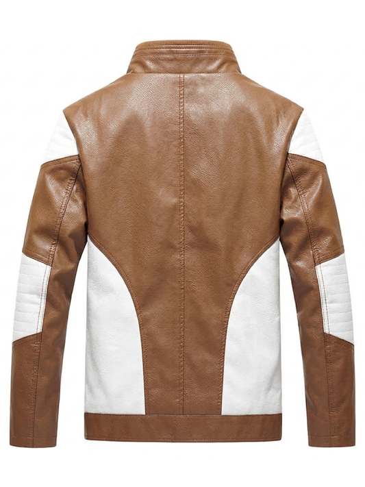 ANSZKTN Trend Plus Classic Motorcycle Jacket