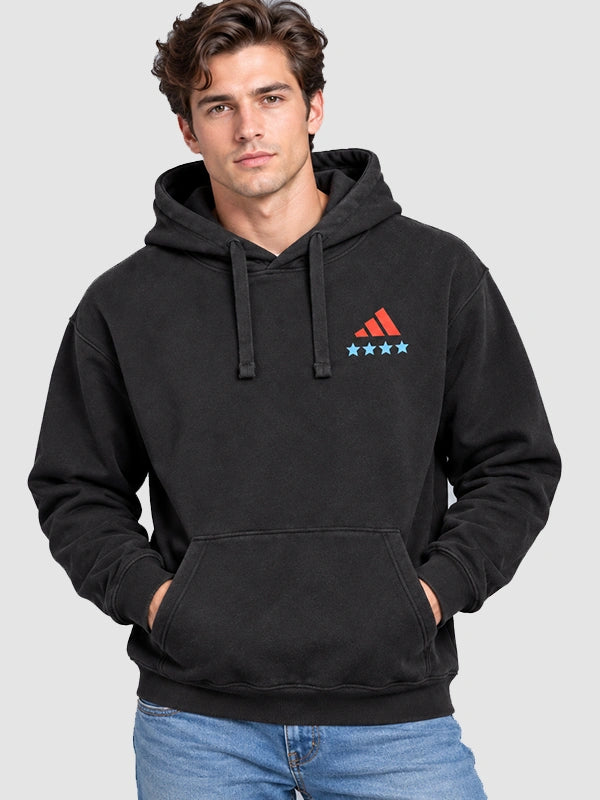 Adidas 2026 Chicago Marathon Running Fleece Hoodie in Black
