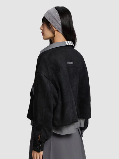 Adidas 3S Deluxe W Suede Jacket