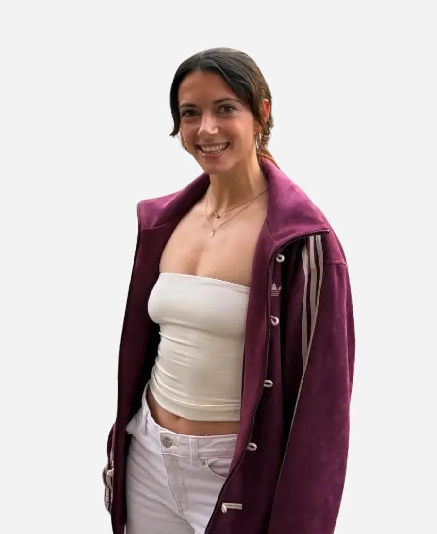 Adidas Chinese New Year Purple Jacket Worm By Aitana Bonmati