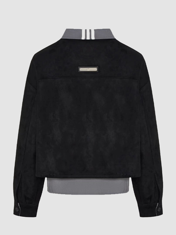 Adidas Originals 3S Deluxe W Suede Leather Jacket