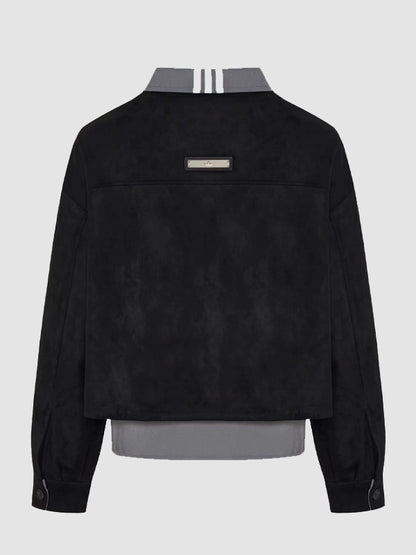 Adidas Originals 3S Deluxe W Suede Leather Jacket