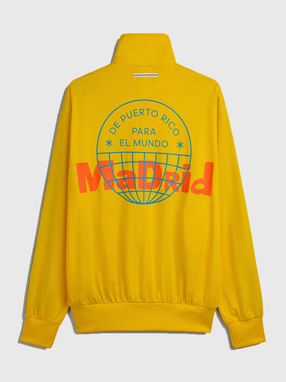 Adidas x Bad Bunny Madrid DTmF Yellow Track Firebird Jacket