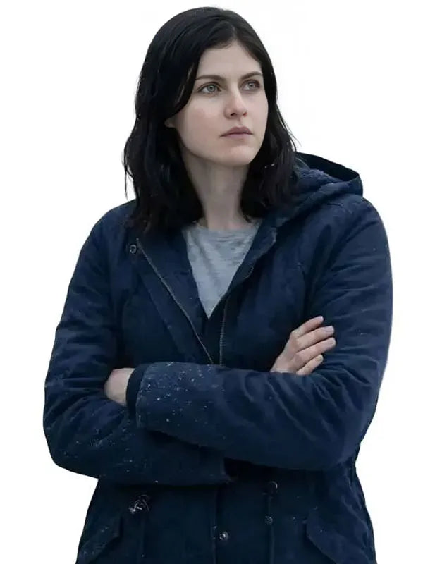 Alexandra Daddario Couples Weekend Hooded Jacket