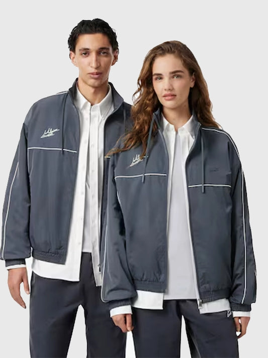 Alpine x Lacoste 2026 Grey Track Jacket