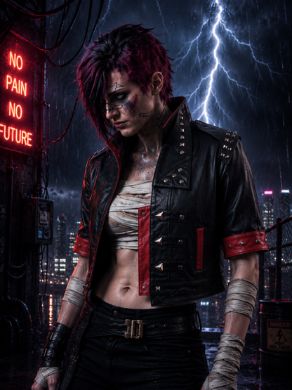 Arcane Vi Fighter Jacket League of Legends Cosplay Costume Jacket for Men & Women