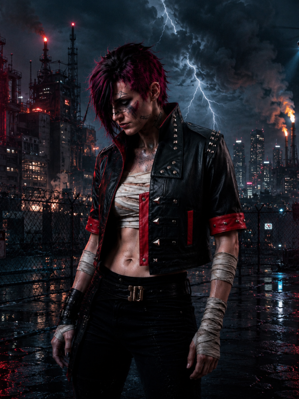 Arcane Vi Pit Fighter Cosplay S02 Jacket