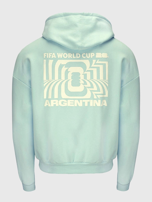 Argentina 2026 FIFA World Cup Sky Blue Puff Hoodie