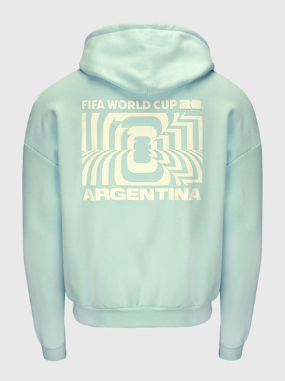Argentina 2026 FIFA World Cup Sky Blue Puff Hoodie