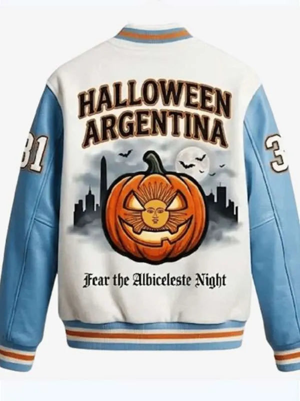 Argentina Halloween Varsity Jacket