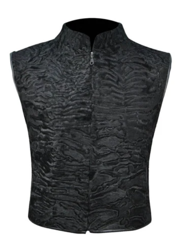 Astrakhan Fur Gilet