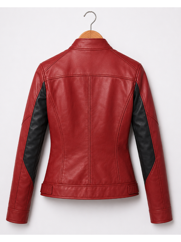Asuka Evangelion Cosplay Leather Jacket
