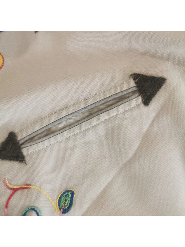 Authentic California Ranchwear Embroidered Western Cowboy Shirt