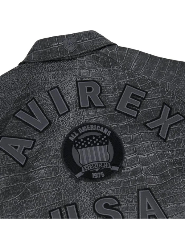 Avirex Grey Icon Limited Edition Jacket