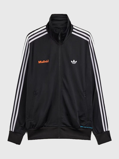 Bad Bunny x Adidas DTmF Madrid Tour Black Firebird Track Jacket