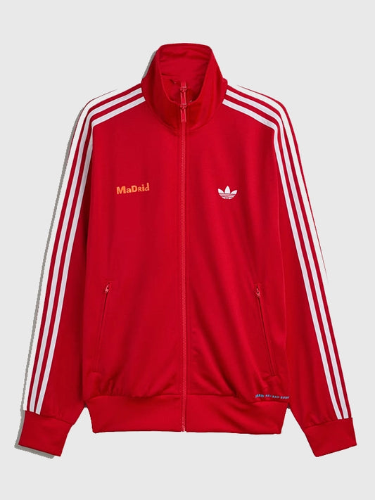 Bad Bunny x Adidas DTmF Madrid Tour Red Firebird Track Jacket