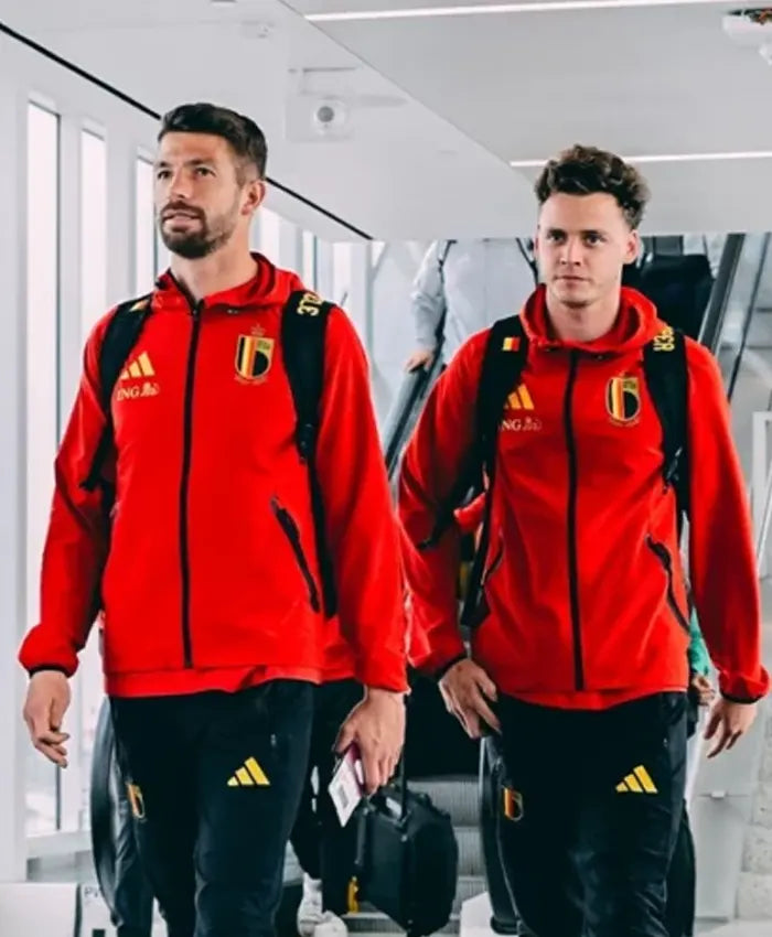 Belgium Adidas Tiro Tech Windbreaker Jacket