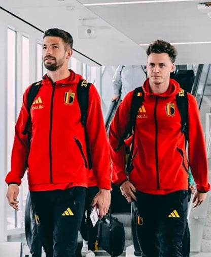 Belgium Adidas Tiro Tech Windbreaker Jacket