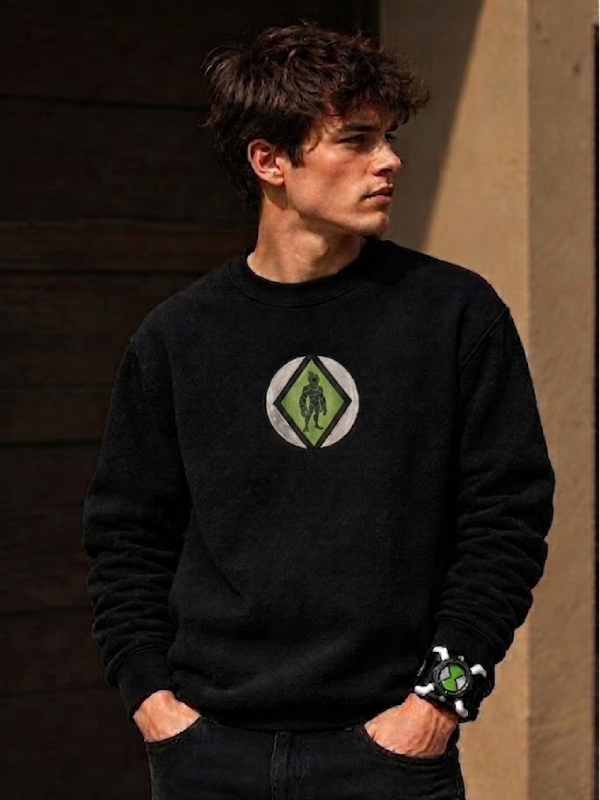 Ben 10 Fleece Pullover Sweatshirt Cartoon Character