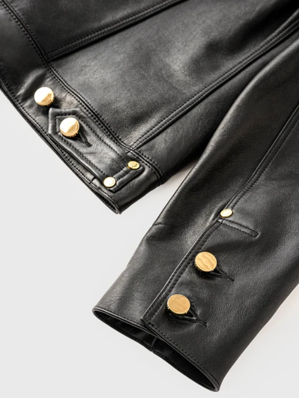Black Leather Jacket Men