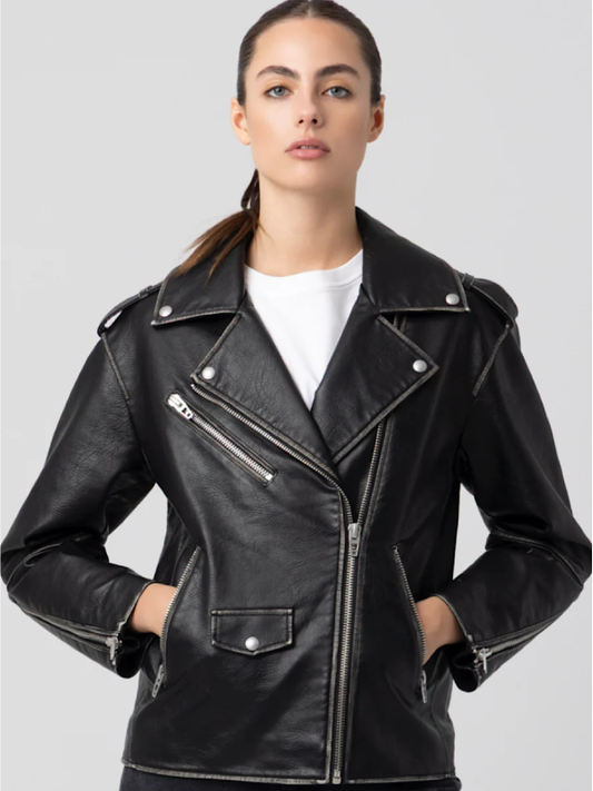 Blank NYC Black Moto Jacket