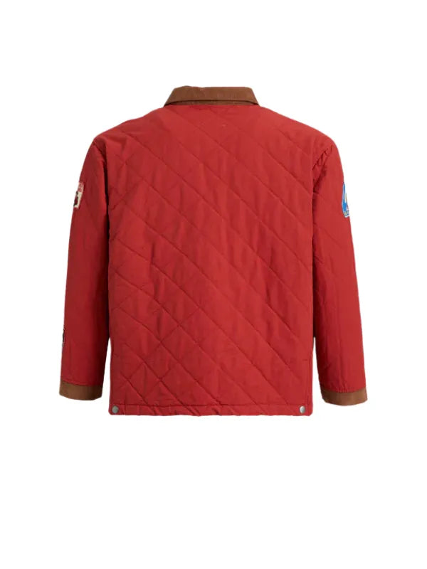 Brandi Carlile New York City 2026 Red Quilted Jacket