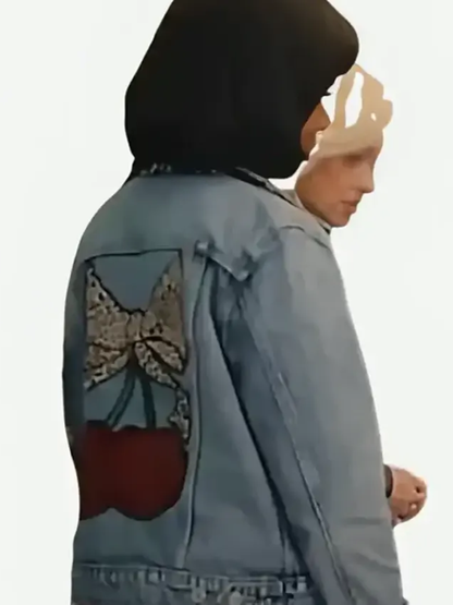 Brenda Scary Movie 2026 Regina Hall Cherry Denim Jacket