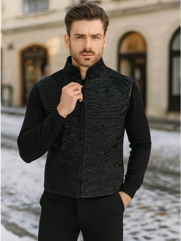 Broadtail Persian Lamb Vest