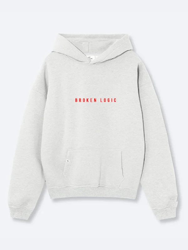 Broken Logic Graphic Vibes Fleece Hoodie
