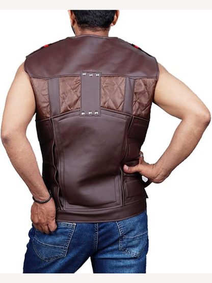 Brown Combat Movie Armor Vest