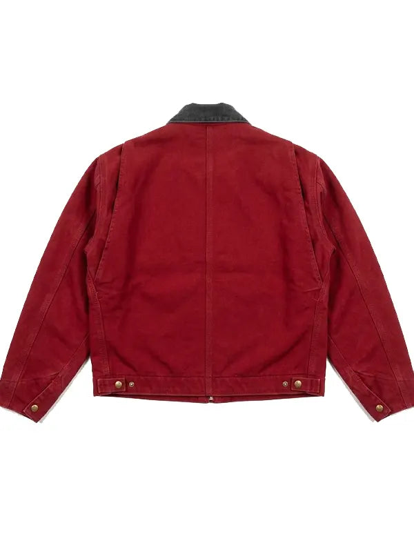 Carhartt Detroit Red Jacket For Men Women