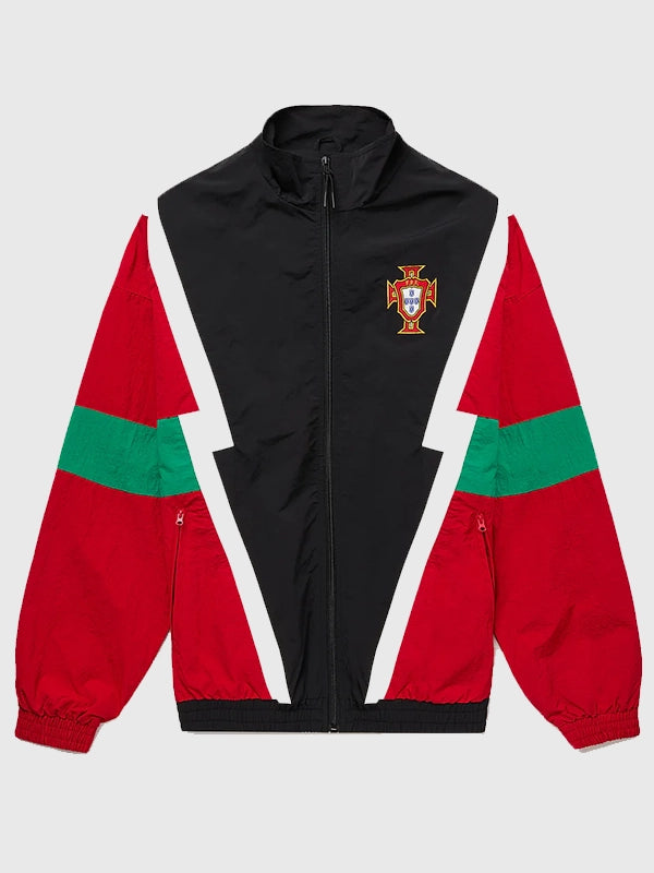 Copa Football Portugal 1990 Retro Multicolor Jacket Unisex